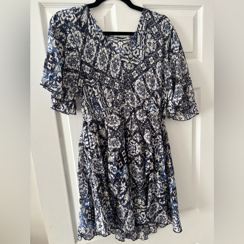 ZARA Printed Mini Dress